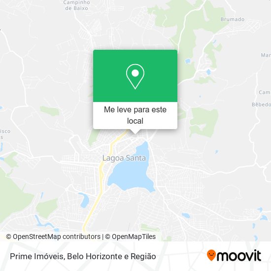 Prime Imóveis mapa