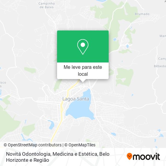 Novitá Odontologia, Medicina e Estética mapa