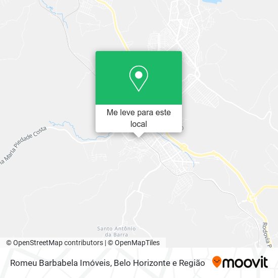 Romeu Barbabela Imóveis mapa