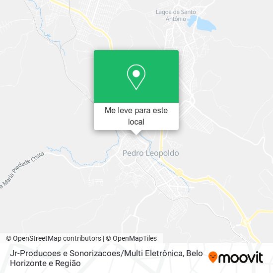 Jr-Producoes e Sonorizacoes / Multi Eletrônica mapa
