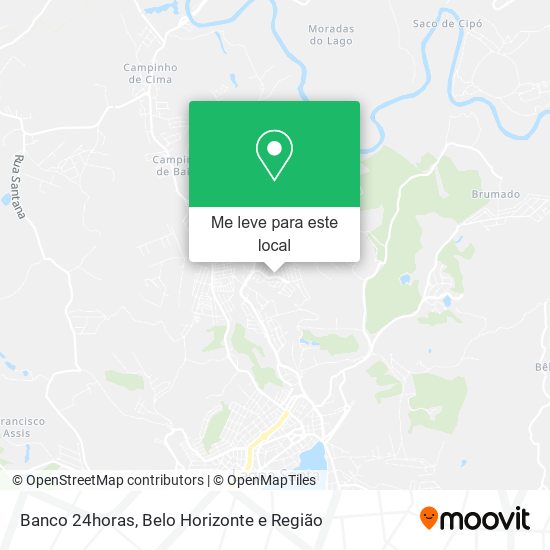 Banco 24horas mapa