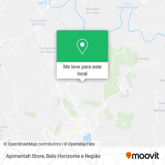 Apimentah Store mapa