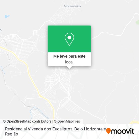 Residencial Vivenda dos Eucaliptos mapa