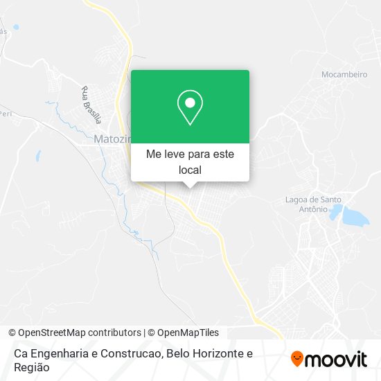 Ca Engenharia e Construcao mapa