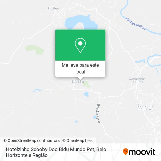 Hotelzinho Scooby Doo Bidu Mundo Pet mapa