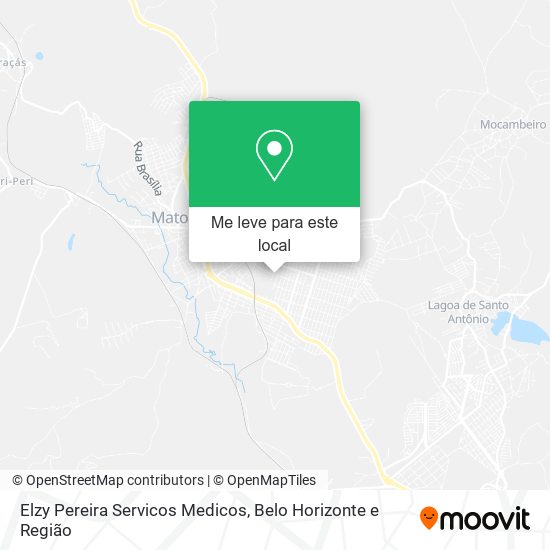 Elzy Pereira Servicos Medicos mapa