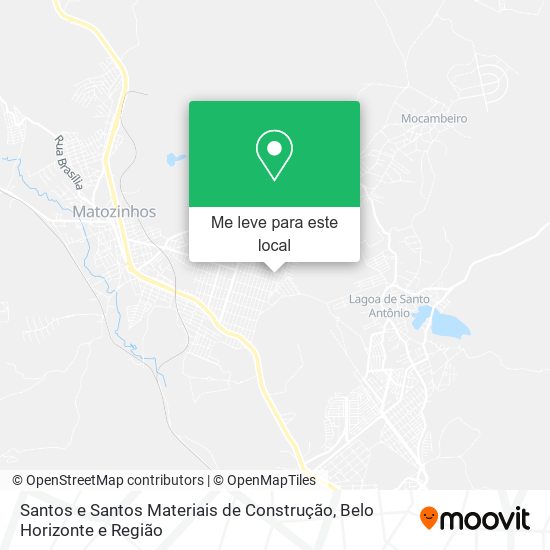 Santos e Santos Materiais de Construção mapa