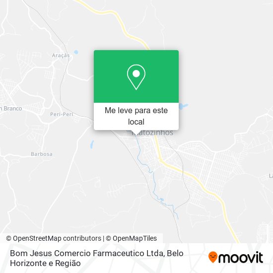 Bom Jesus Comercio Farmaceutico Ltda mapa