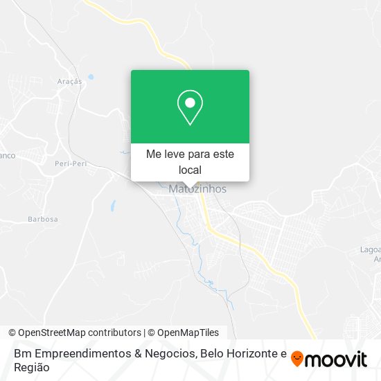 Bm Empreendimentos & Negocios mapa