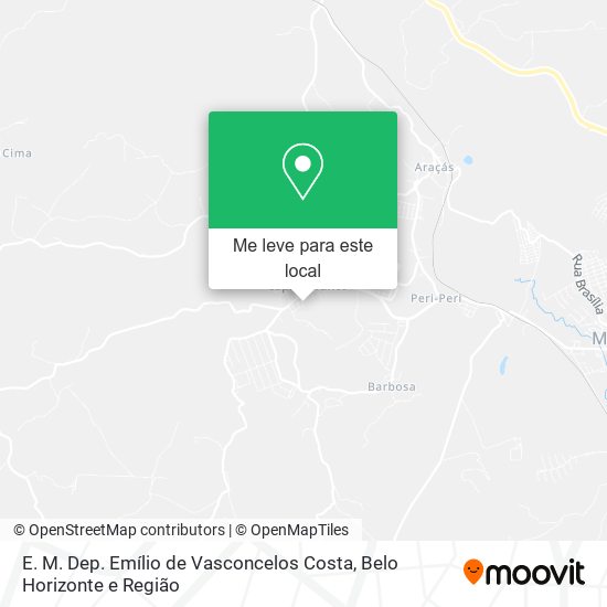E. M. Dep. Emílio de Vasconcelos Costa mapa