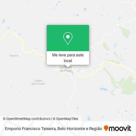 Emporio Francisco Teixeira mapa