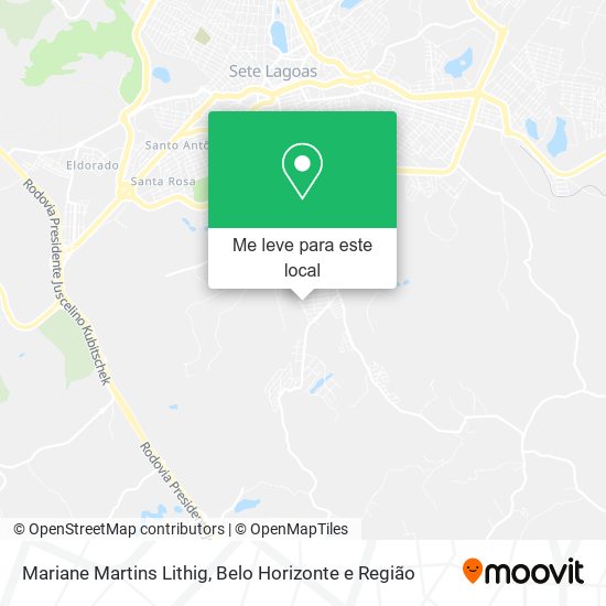 Mariane Martins Lithig mapa