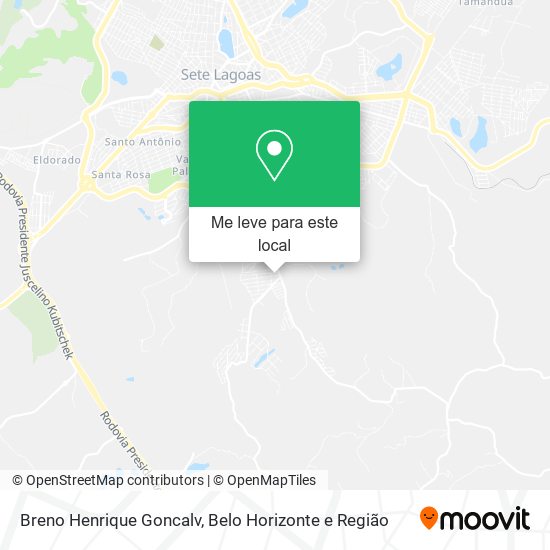 Breno Henrique Goncalv mapa