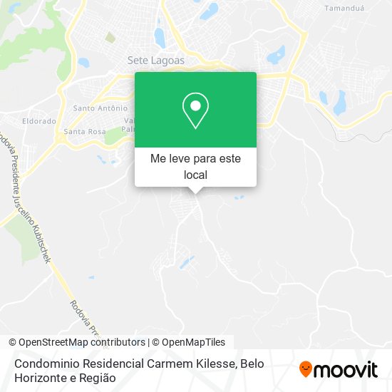 Condominio Residencial Carmem Kilesse mapa