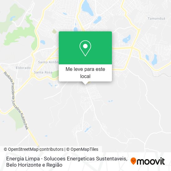 Energia Limpa - Solucoes Energeticas Sustentaveis mapa