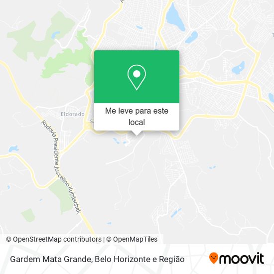 Gardem Mata Grande mapa