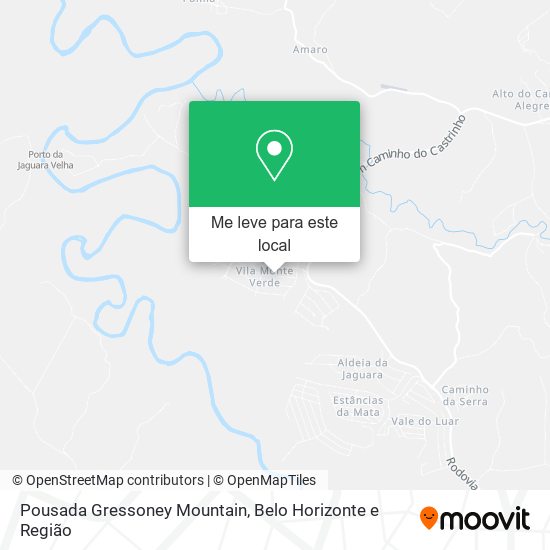 Pousada Gressoney Mountain mapa