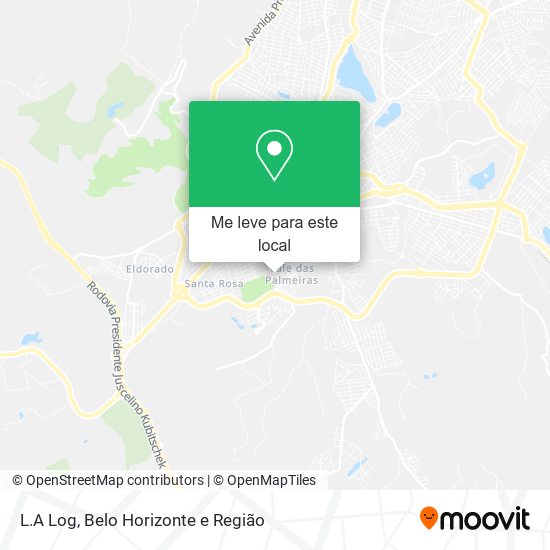 L.A Log mapa