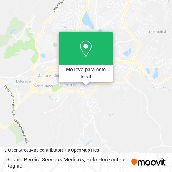Solano Pereira Servicos Medicos mapa