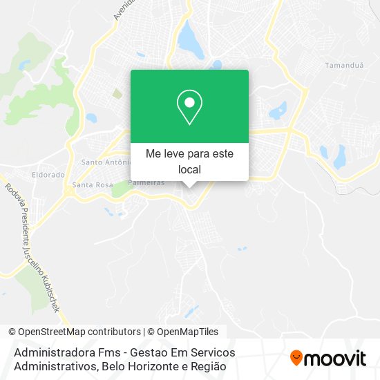 Administradora Fms - Gestao Em Servicos Administrativos mapa