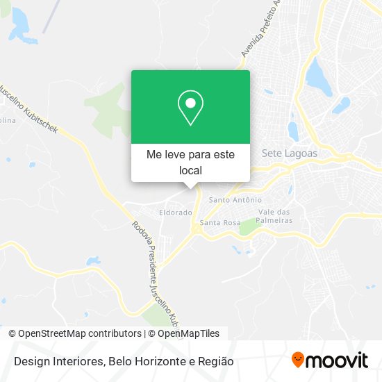 Design Interiores mapa