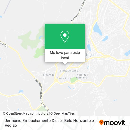 Jermanio Embuchamento Diesel mapa