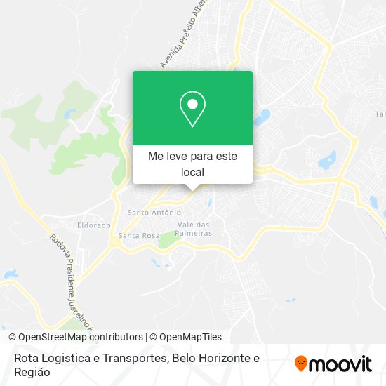 Rota Logistica e Transportes mapa