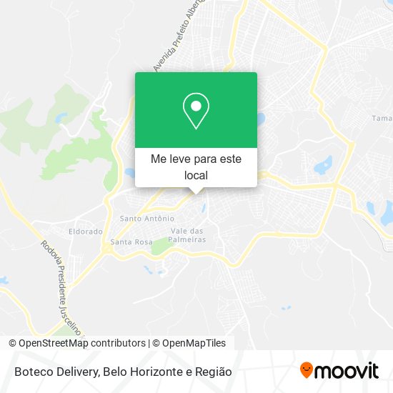 Boteco Delivery mapa