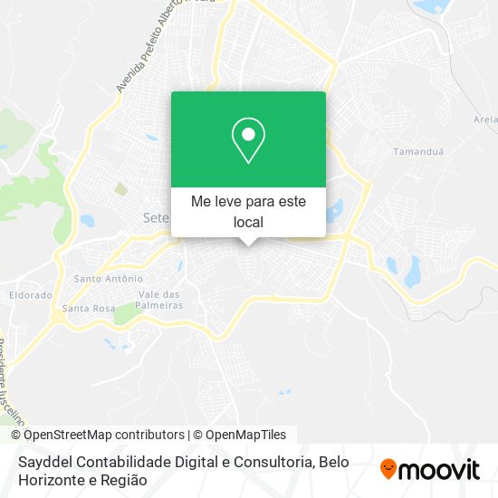 Sayddel Contabilidade Digital e Consultoria mapa