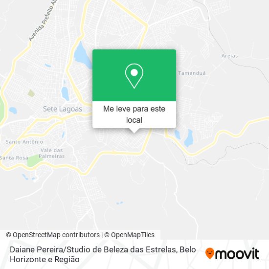 Daiane Pereira / Studio de Beleza das Estrelas mapa
