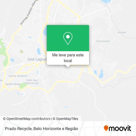 Prado Recycle mapa