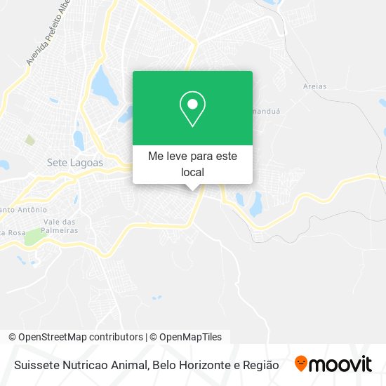 Suissete Nutricao Animal mapa