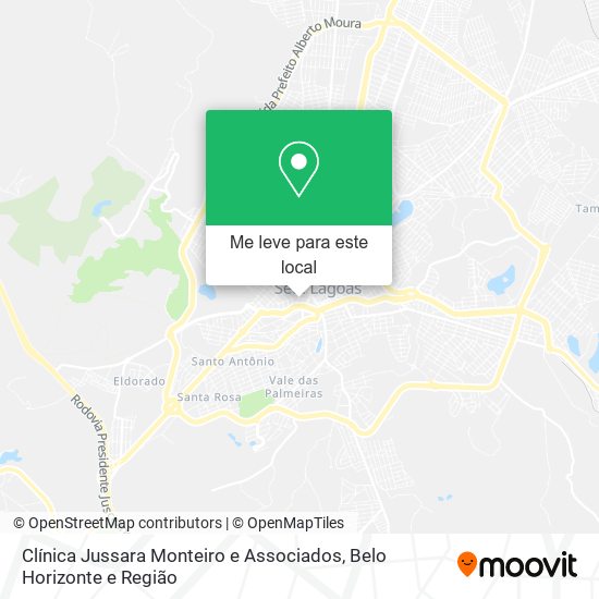 Clínica Jussara Monteiro e Associados mapa
