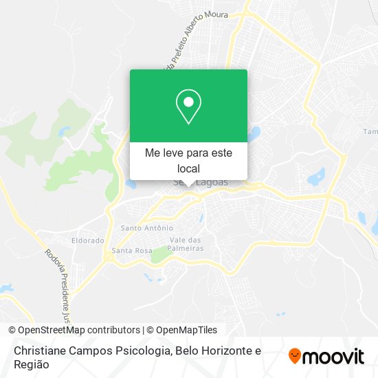 Christiane Campos Psicologia mapa