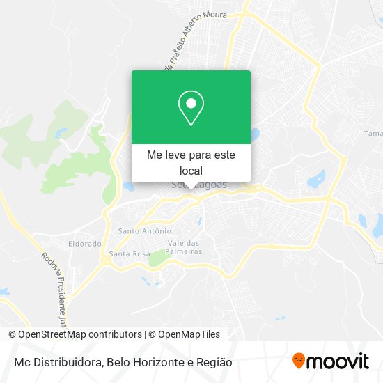 Mc Distribuidora mapa