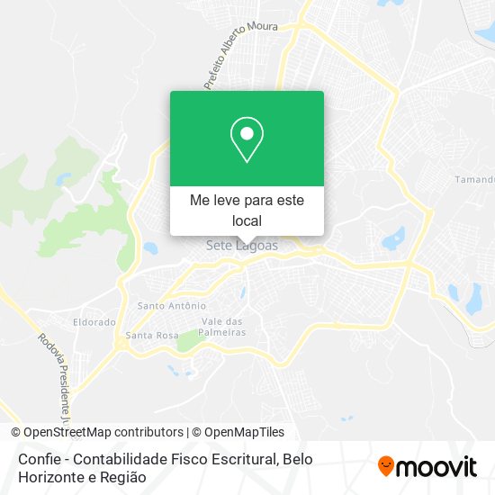 Confie - Contabilidade Fisco Escritural mapa