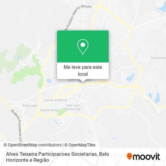 Alves Teixeira Participacoes Societarias mapa