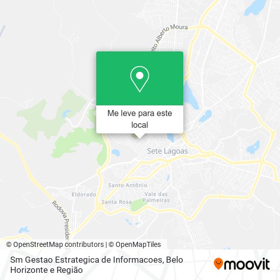 Sm Gestao Estrategica de Informacoes mapa