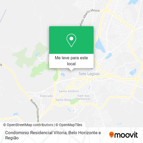 Condominio Residencial Vitoria mapa