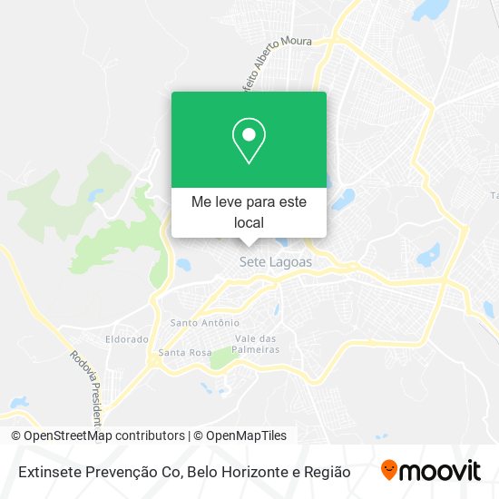 Extinsete Prevenção Co mapa