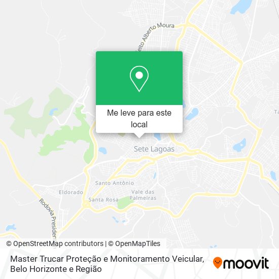 Master Trucar Proteção e Monitoramento Veicular mapa