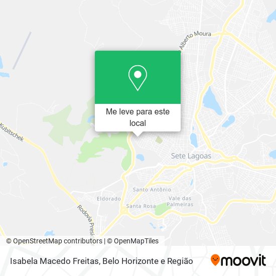 Isabela Macedo Freitas mapa
