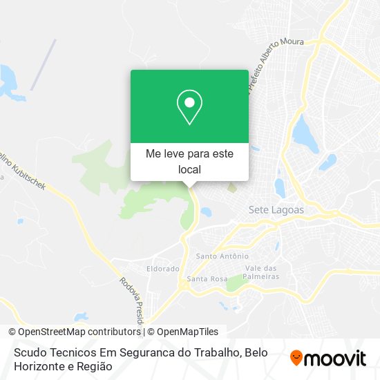 Scudo Tecnicos Em Seguranca do Trabalho mapa