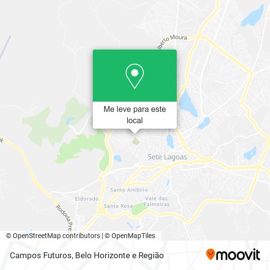 Campos Futuros mapa