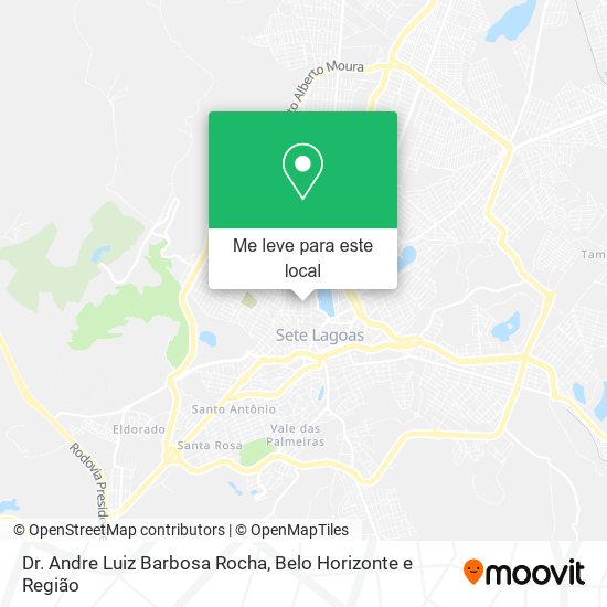 Dr. Andre Luiz Barbosa Rocha mapa