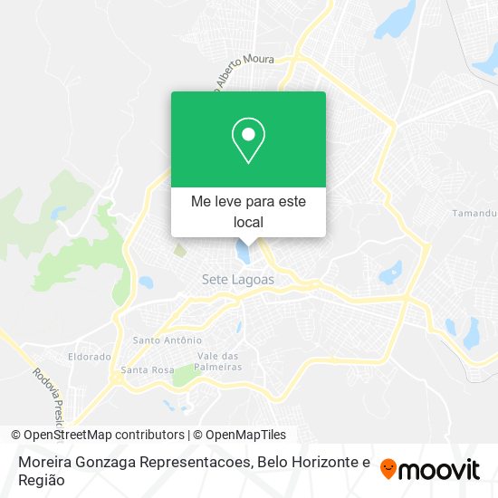 Moreira Gonzaga Representacoes mapa