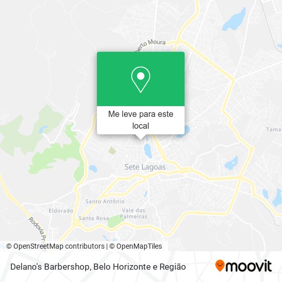 Delano's Barbershop mapa