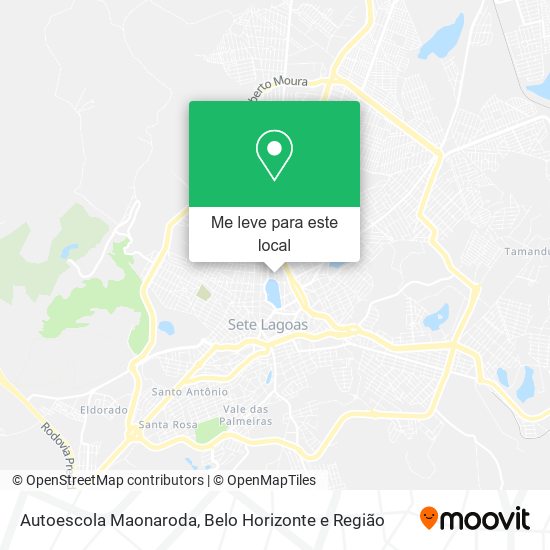 Autoescola Maonaroda mapa