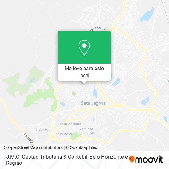 J.M.C. Gestao Tributaria & Contabil mapa
