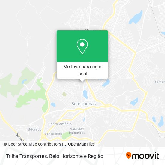 Trilha Transportes mapa